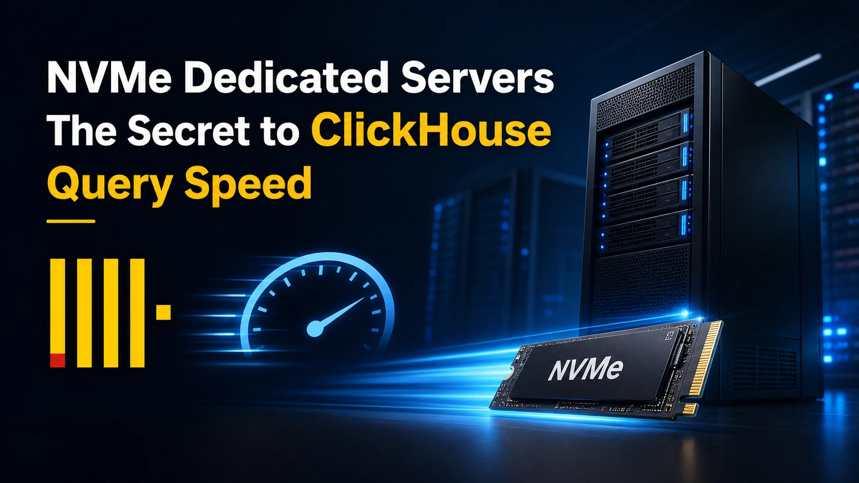 Why NVMe Dedicated Servers Are the Secret to ClickHouse Query Speed