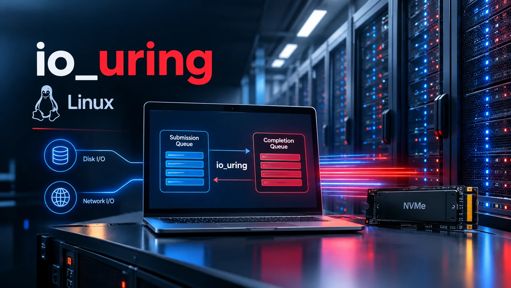 io_uring Explained: Faster I/O on Linux Dedicated Servers
