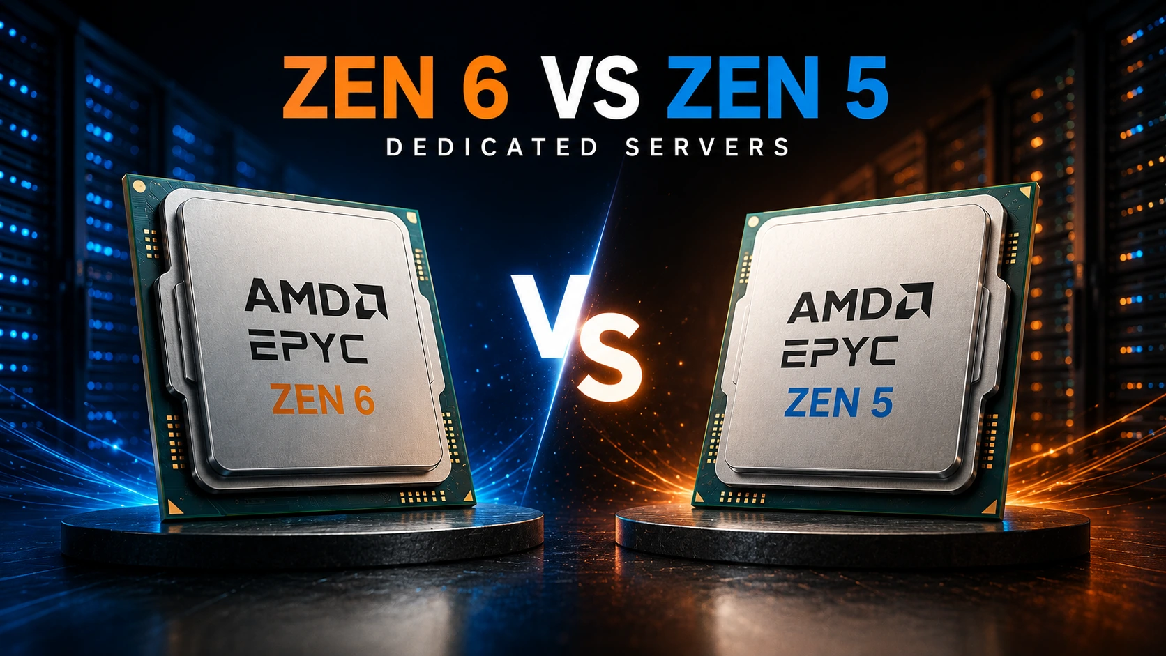 Zen 6 vs Zen 5 Dedicated Servers: Real-World Performance Gains