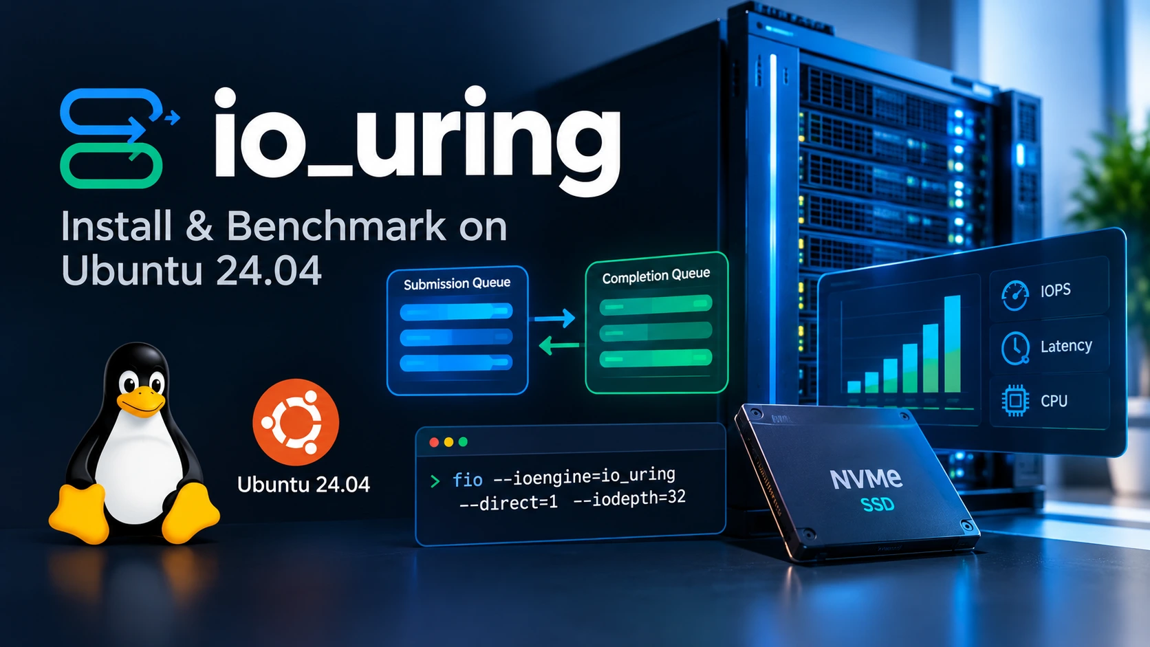 Installing and benchmarking io_uring on Ubuntu 24.04